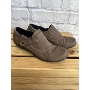 Bjorndale Women's Brown Slip On Casual  Comfort Rubber Sole Petra Loafers 8.5